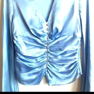 Donna ricco silk blouse